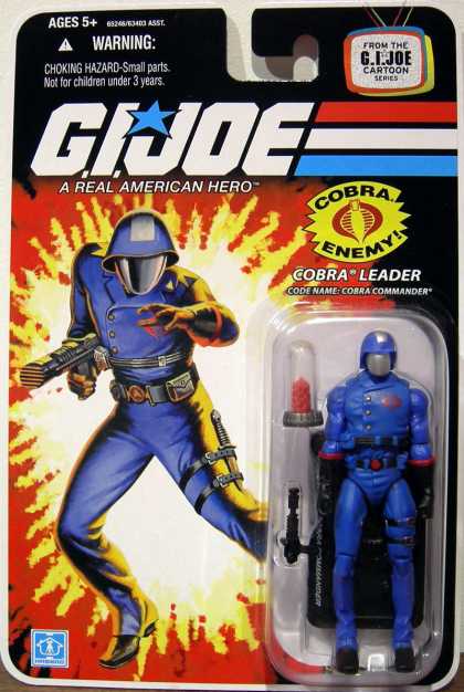 Action Figure Boxes - G.I. Joe: Cobra Leader