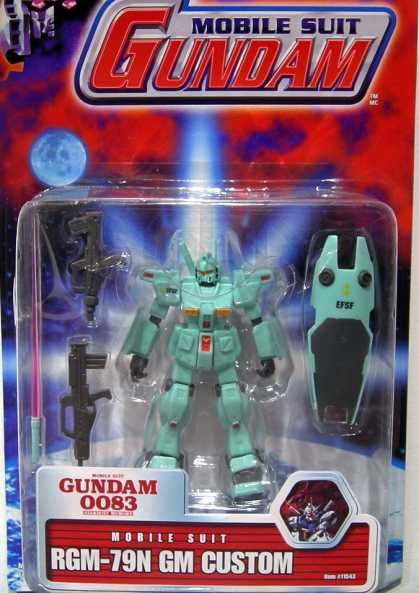 Action Figure Boxes - Mobile Suit Gundam RGM-79N GM Custom