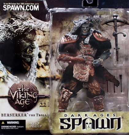 Action Figure Boxes - Dark Ages Spawn: Berserker the Troll
