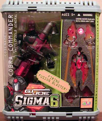 Action Figure Boxes - G.I. Joe: Sigma 6