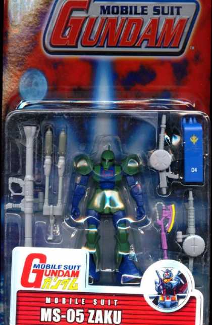 Action Figure Boxes - Gundam: MS-05 Zaku