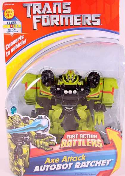 Action Figure Boxes - Transformers Autobot Ratchet