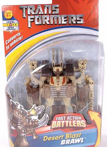 Action Figure Boxes - Transformers Desert Blast Brawl