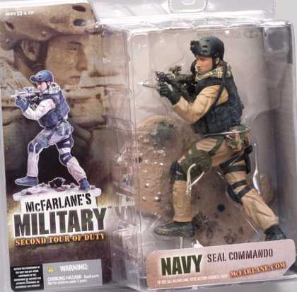 Action Figure Boxes - Navi Seal Commando Soldier
