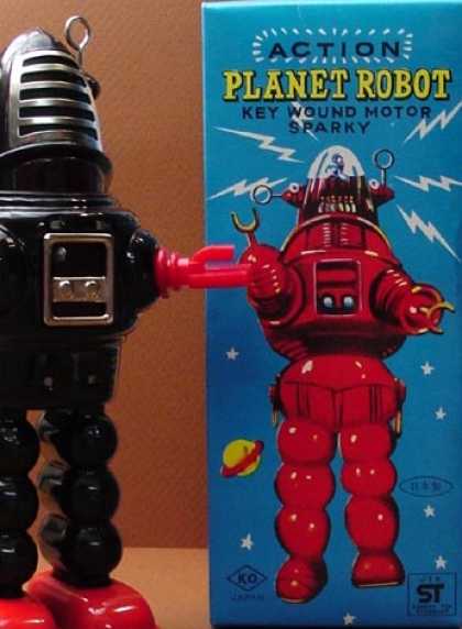 Action Figure Boxes - Action Planet Robot