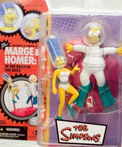 Action Figure Boxes - Simpsons: Marge and Homer
