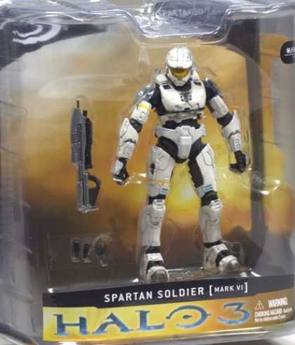 Action Figure Boxes - Halo 3 Spartan Soldiers Mark VI