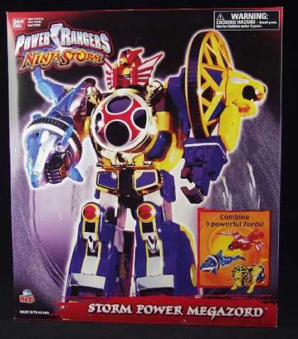 Action Figure Boxes - Power Rangers: Storm Power Megazord