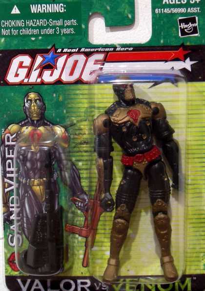 Action Figure Boxes - G.I. Joe: Sand Viper