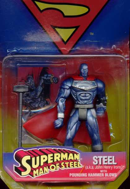 Action Figure Boxes - Superman: Steel