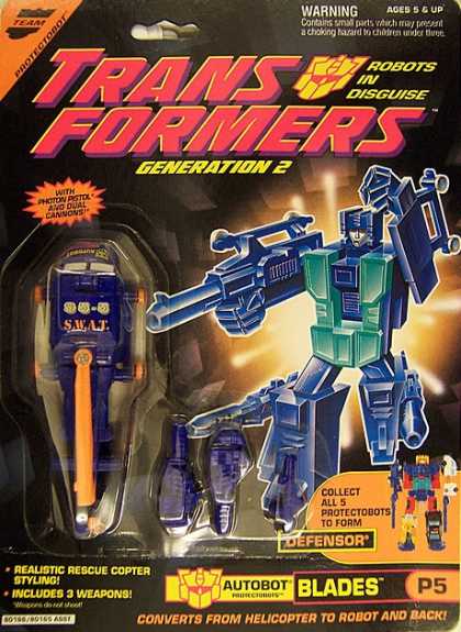 Action Figure Boxes - Transformers Autobot Blades