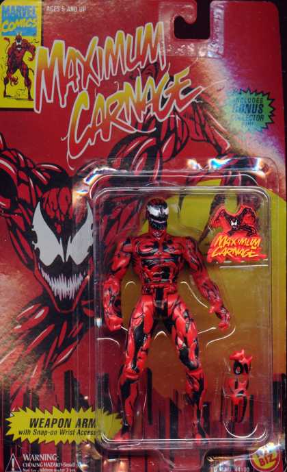 Action Figure Boxes - Carnage