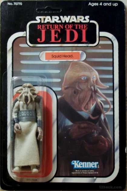 Action Figure Boxes - Star Wars: Squid Head