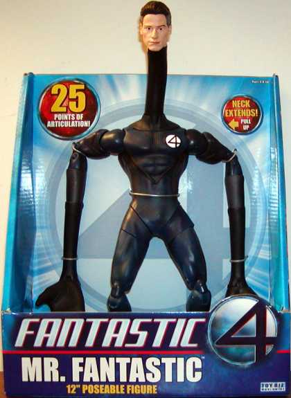 Action Figure Boxes - Fantastic Four: Mr. Fantastic