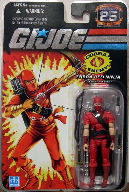 Action Figure Boxes - G.I. Joe: Cobra Red Ninja