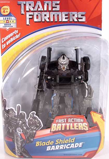 Action Figure Boxes - Transformers Blade Shield Barricade