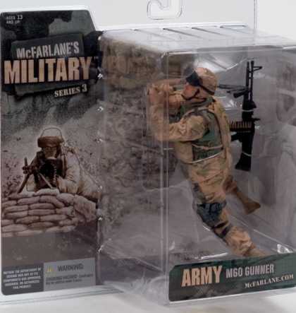 Action Figure Boxes - Army MGO Gunner