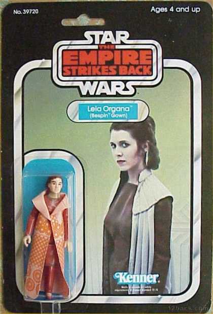 Action Figure Boxes - Star Wars: Leia Organa