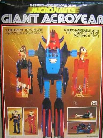 Action Figure Boxes - Giant Acroyear