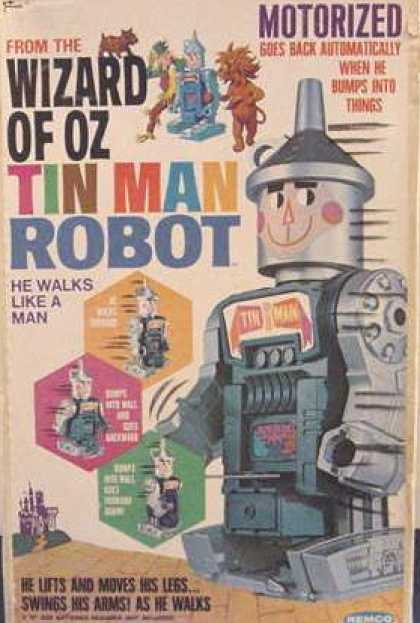 Action Figure Boxes - Wizard of Oz Tin Man Robot