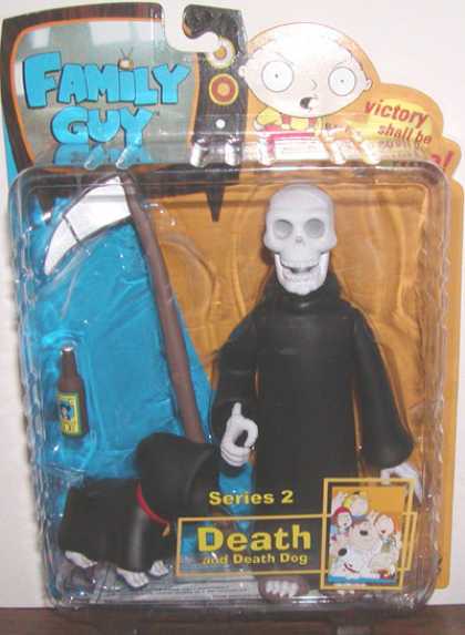 Action Figure Boxes - Family Guy: Death and Death Dog