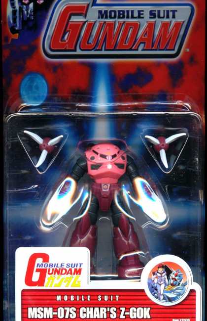 Action Figure Boxes - Mobile Suit MSM-07S Char's Z-Gok