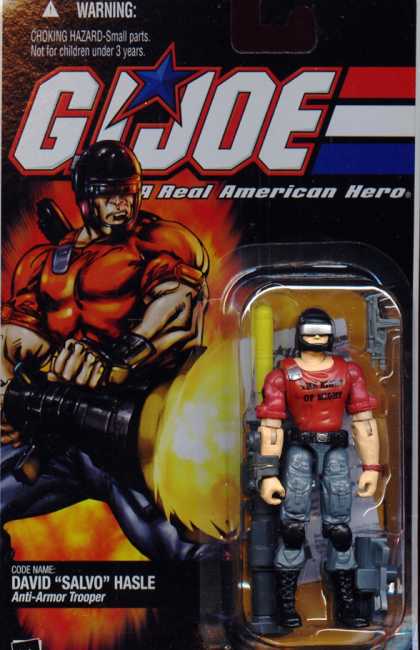 Action Figure Boxes - G.I. Joe: David "Salvo" Hasle, Anti-Armor Trooper