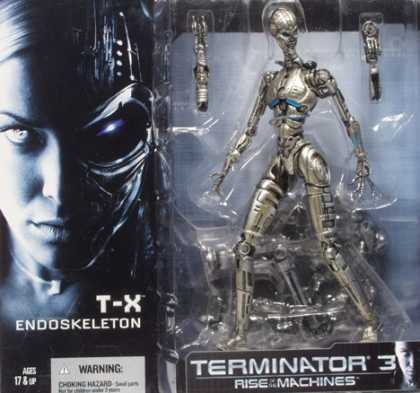 Action Figure Boxes - Terminator 3: T-X Endoskeleton