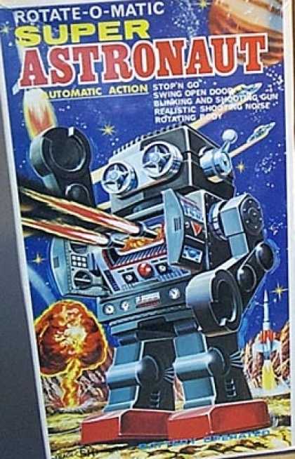 Action Figure Boxes - Super Astronaut Robot