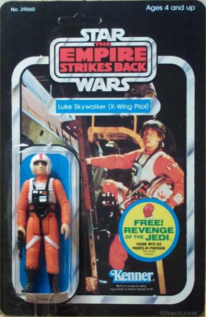 Action Figure Boxes - Star Wars: Luke Skywalker (X-Wing Pilot)