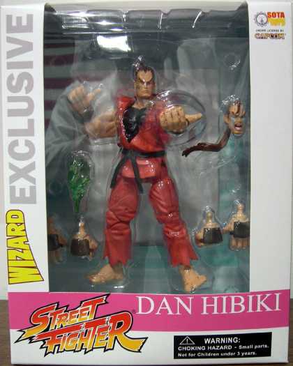 Action Figure Boxes - Street Fighter Dan Hibiki