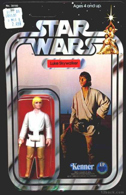 Action Figure Boxes - Star Wars: Luke Skywalker