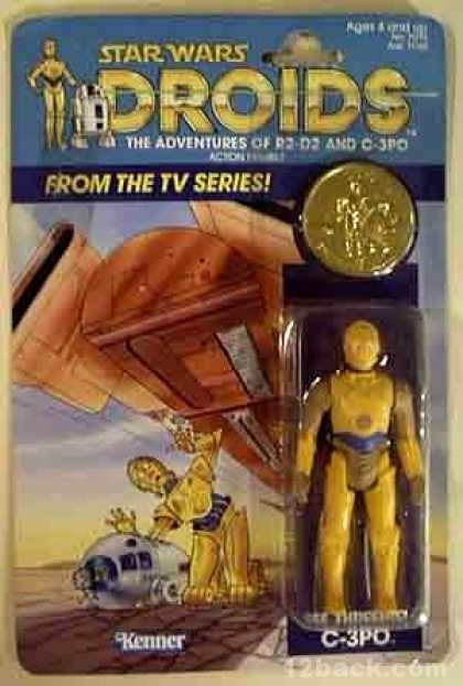Action Figure Boxes - Star Wars Droids: C-3PO