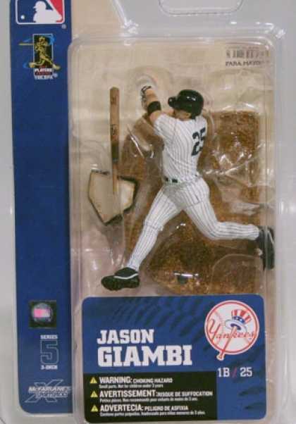 Action Figure Boxes - Baseball: Jason Giambi