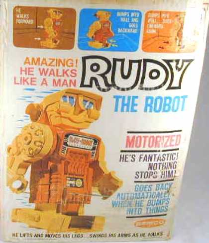 Action Figure Boxes - Rudy the Robot