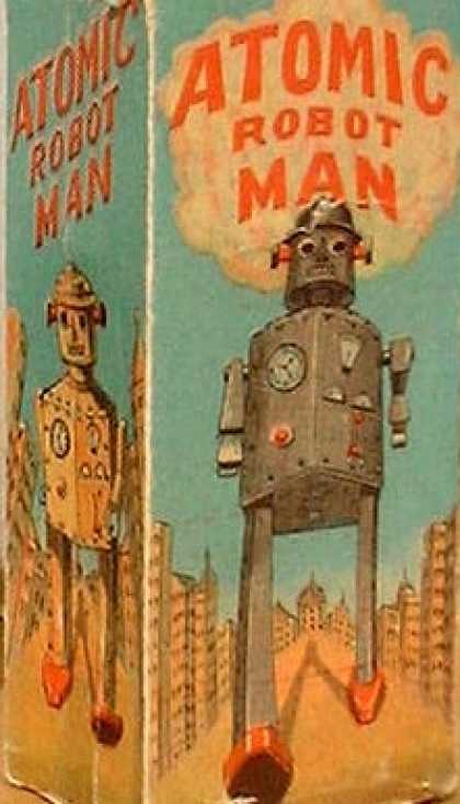 Action Figure Boxes - Atomic Robot Man
