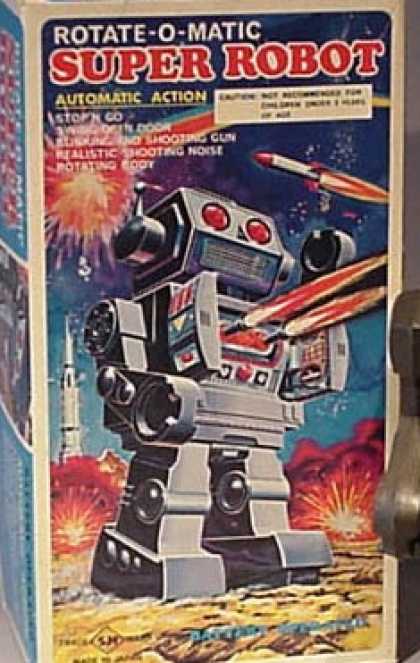 Action Figure Boxes - Rotate-o-Matic Super Robot