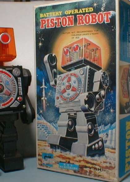 Action Figure Boxes - Piston Robot