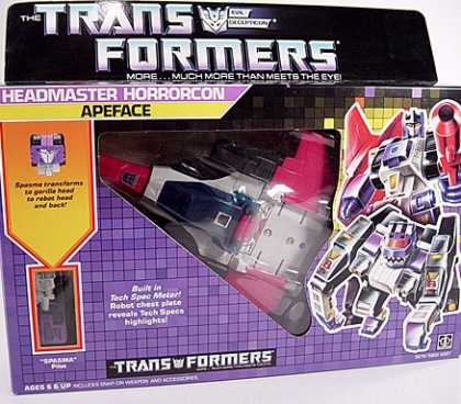 Action Figure Boxes - Transformers: Apeface