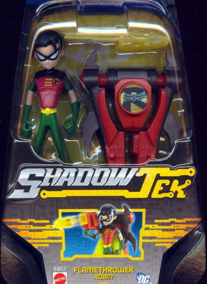 Action Figure Boxes - Batman Shadowtek: Flamethrower Robin