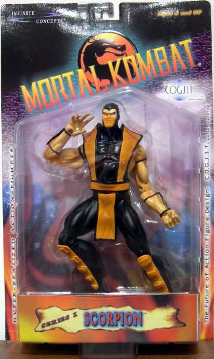 Action Figure Boxes - Mortal Kombat: Scorpion