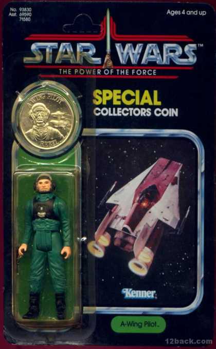 Action Figure Boxes - Star Wars A-Wing Pilot