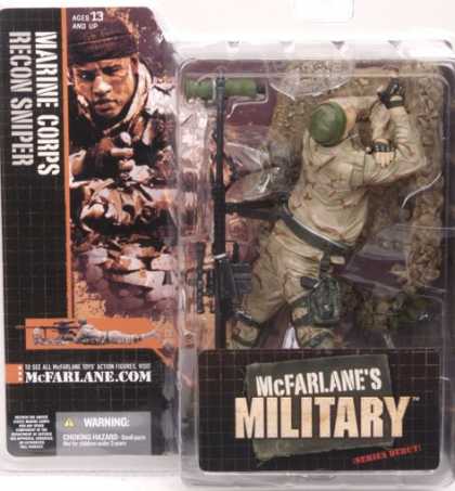 Action Figure Boxes - Marine Corps Recon Sniper