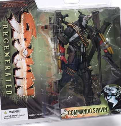 Action Figure Boxes - Commando Spawn