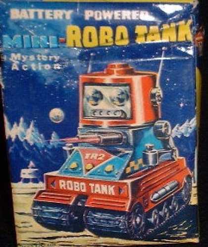 Action Figure Boxes - Mini-Robo Tank