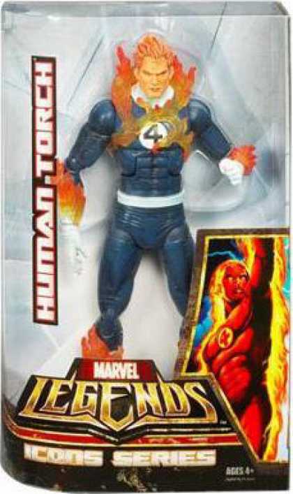 Action Figure Boxes - Human Torch