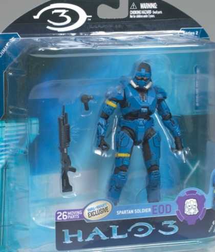 Action Figure Boxes - Halo 3: Spartan Soldier Eod