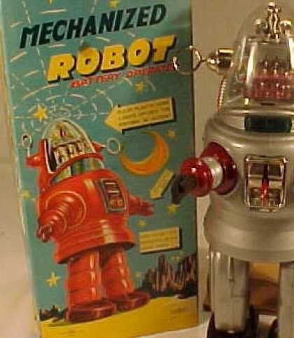 Action Figure Boxes - Mechanized Robot