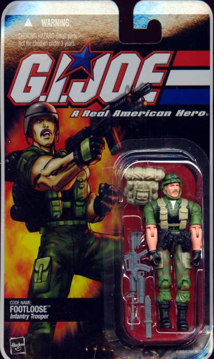 Action Figure Boxes - G.I. Joe: Footloose Infantry Trooper