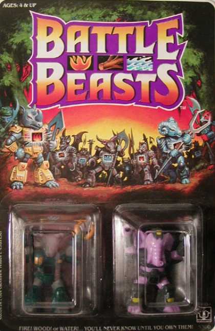Action Figure Boxes - Battle Beasts